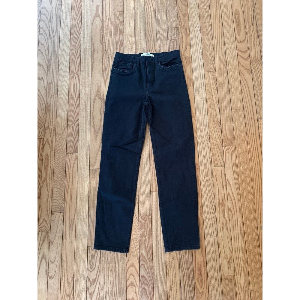 Logg H&M jeans grey non distressed straight leg casual basic vintage Y2K summer